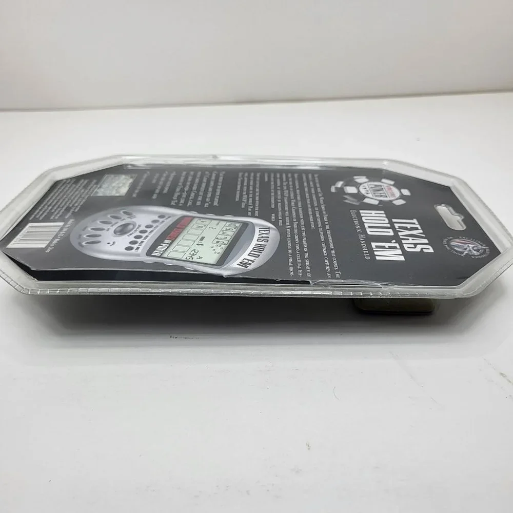 Vintage Texas Hold Em‎ Poker Handheld Excalibur World Series Electronic Game